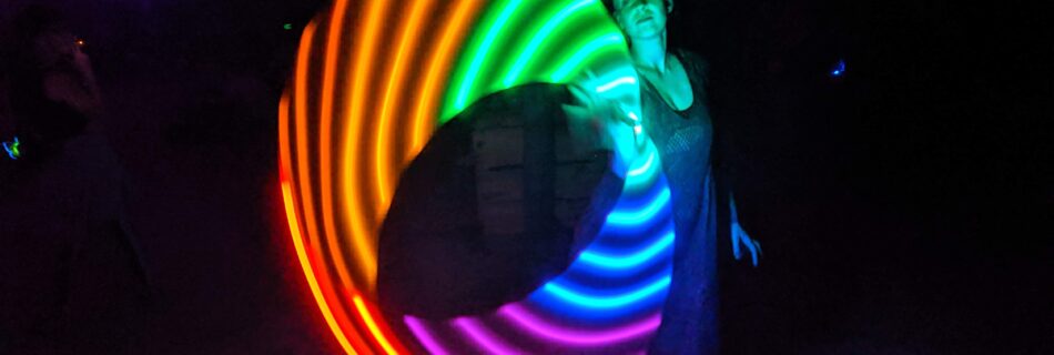 LED Hula-Hoop Reifen