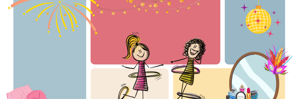hula hoop comic bild